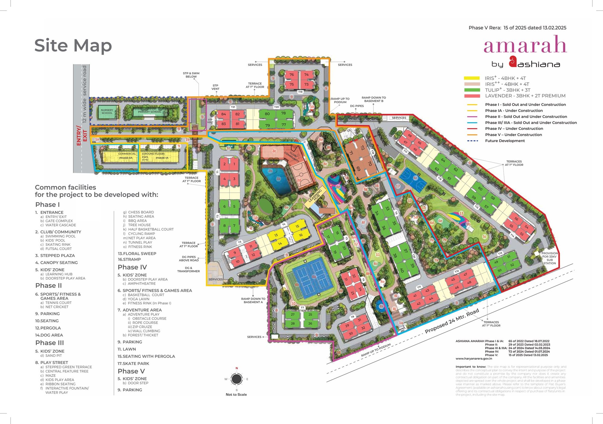 Ashiana Amarah master plan