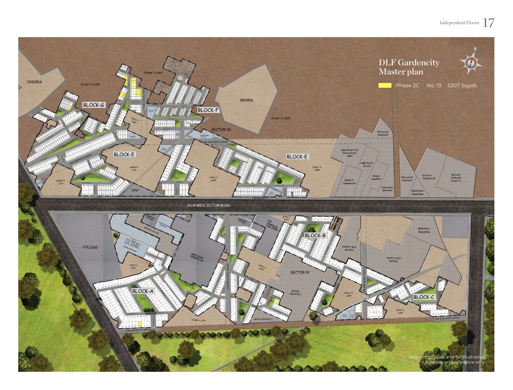 DLF Garden City Floors master plan