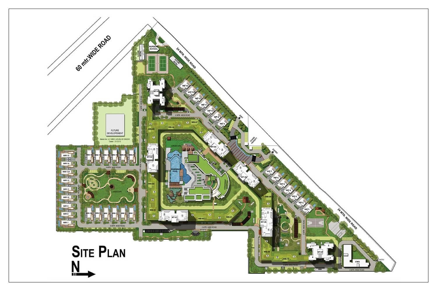 Experion Windchants master plan