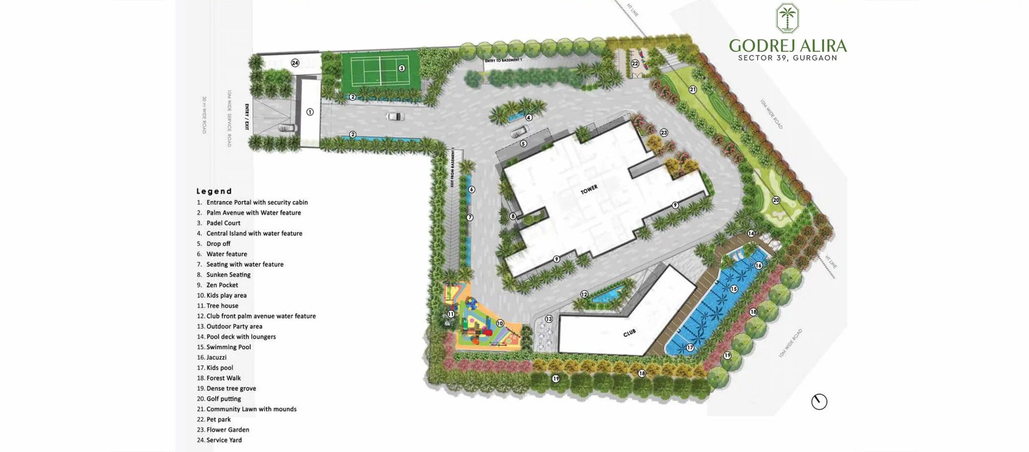 Godrej Alira master plan