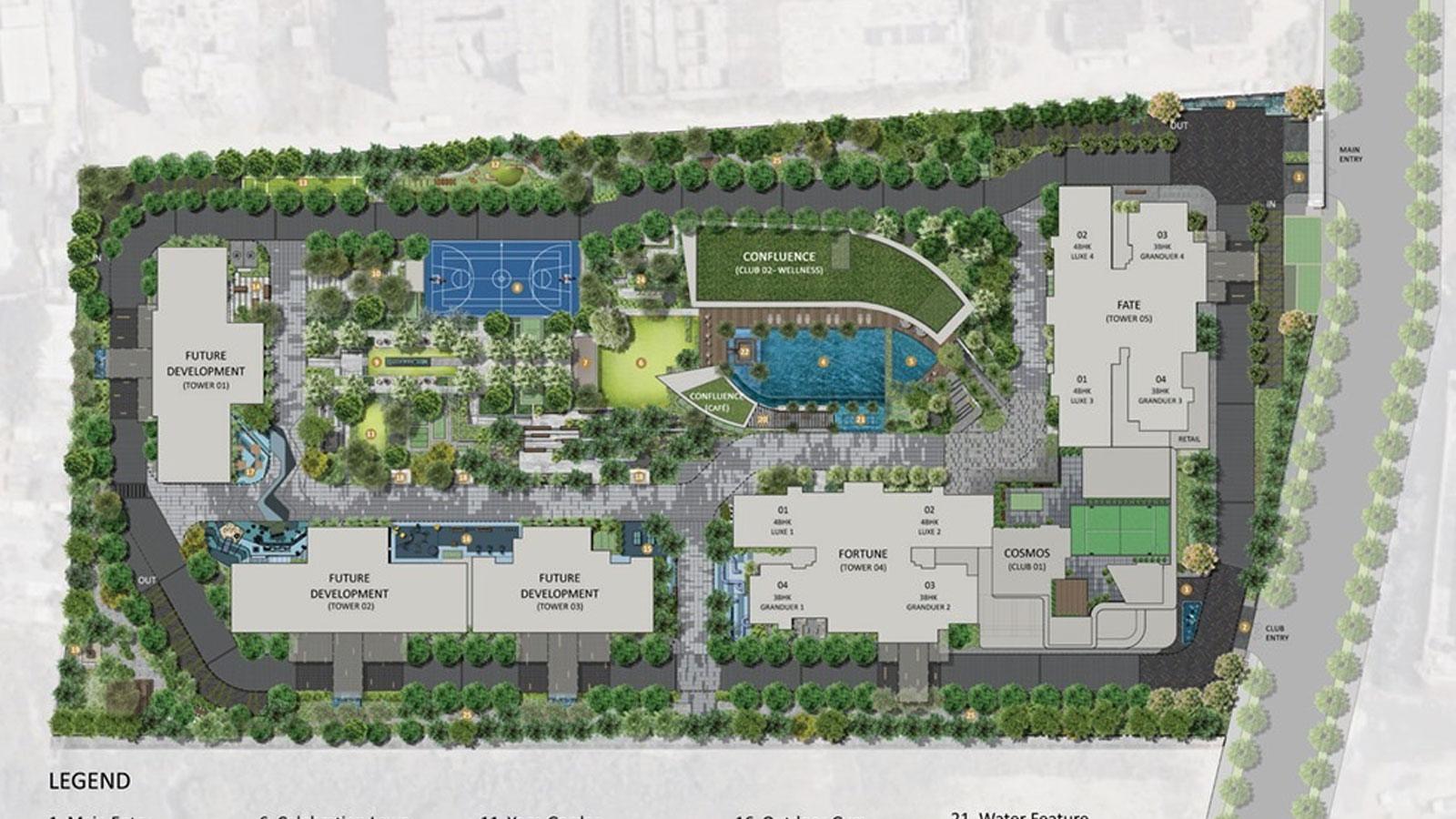 Godrej Samaris master plan