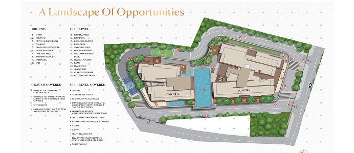 Shapoorji Pallonji The Dualis master plan