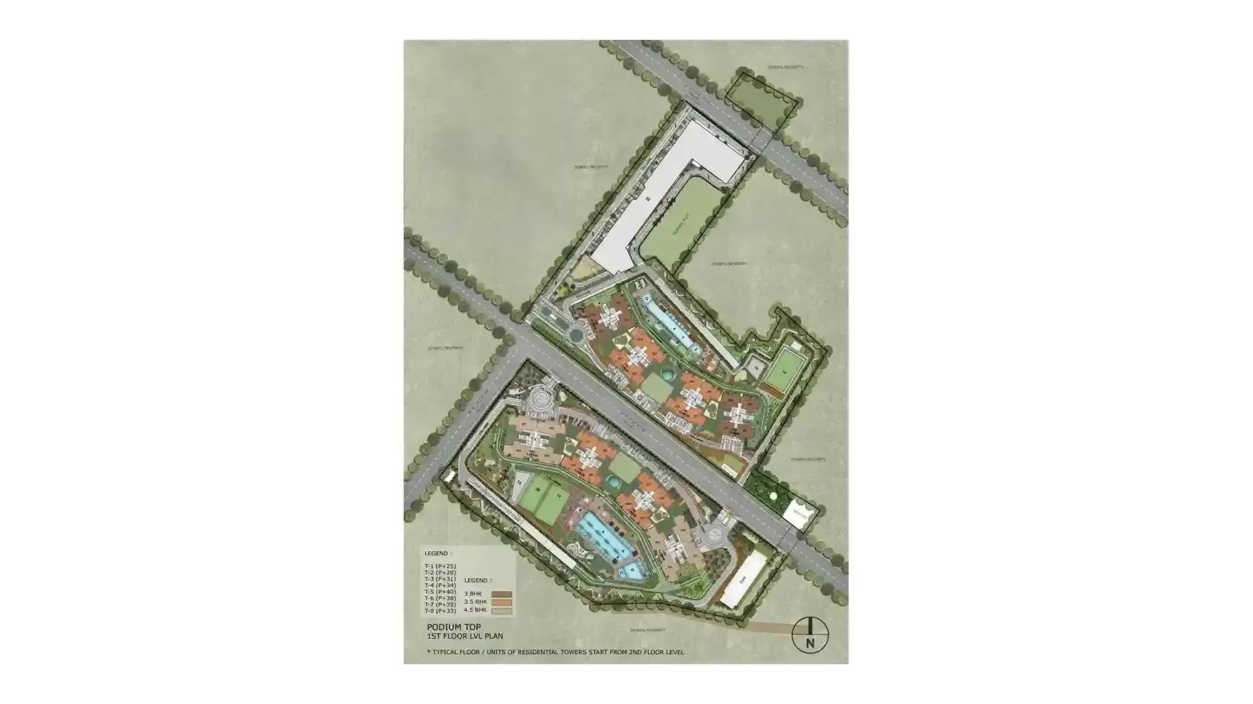 Signature Global De Luxe DXP master plan