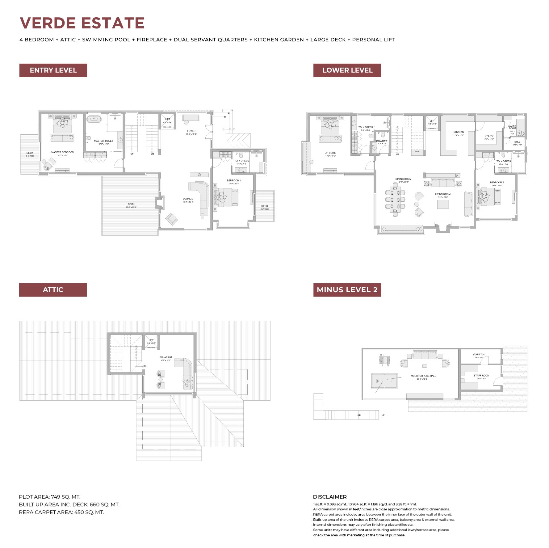 Terra Grande Rishikesh Hills Verde Estate, 4 BHK: floor plans floor plan
