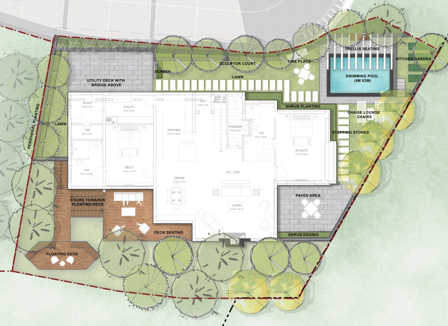 Terra Grande Rishikesh Hills Rossa Estate, 4 BHK: site layout floor plan
