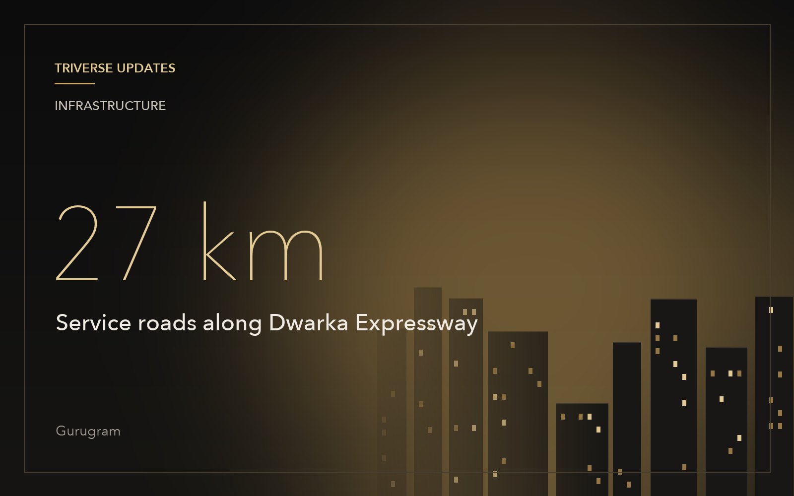 Dwarka Expressway service roads 70% complete, GMDA targets September