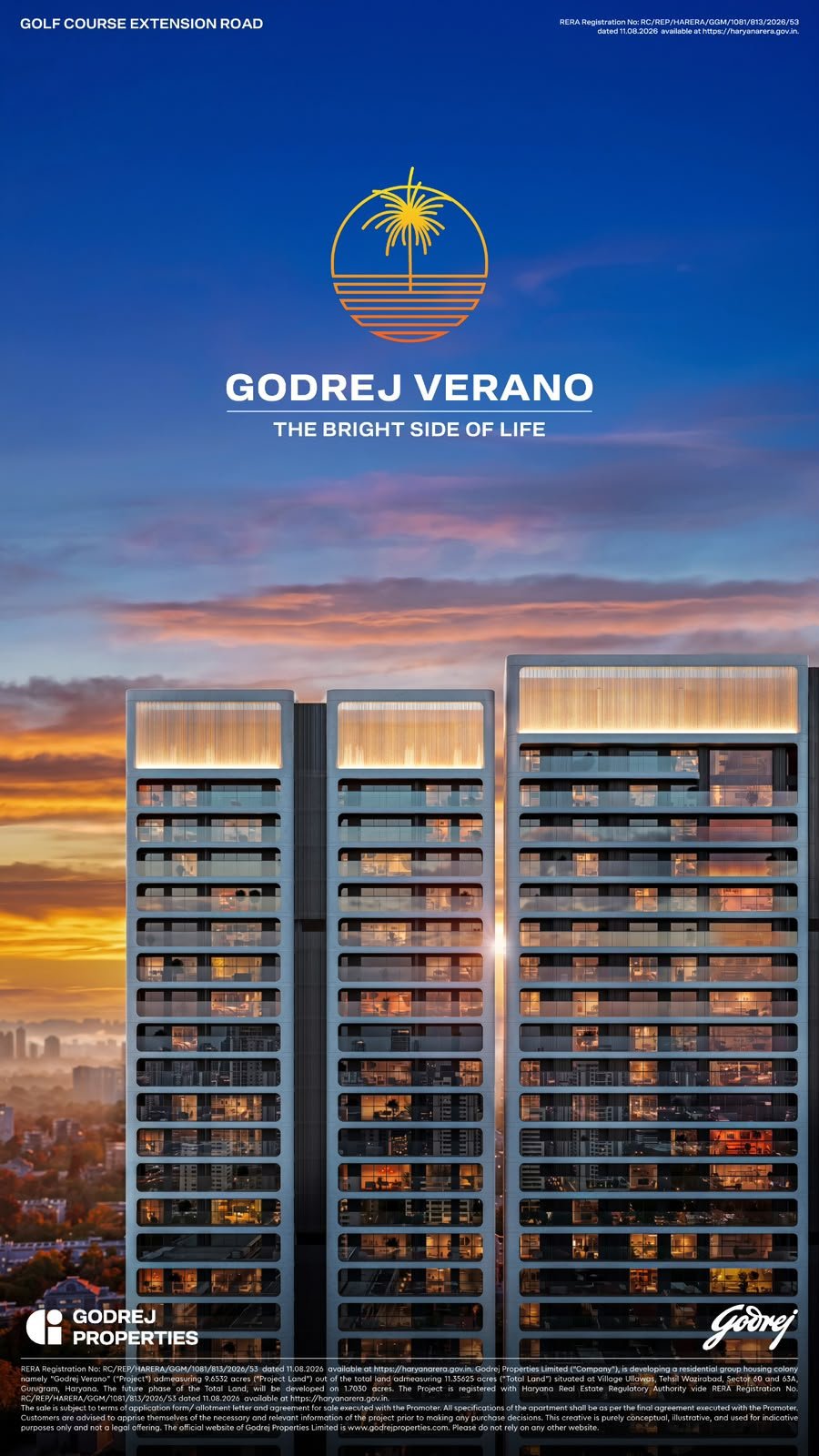 Godrej Verano | The Facade Is Revealed ☀️🌴