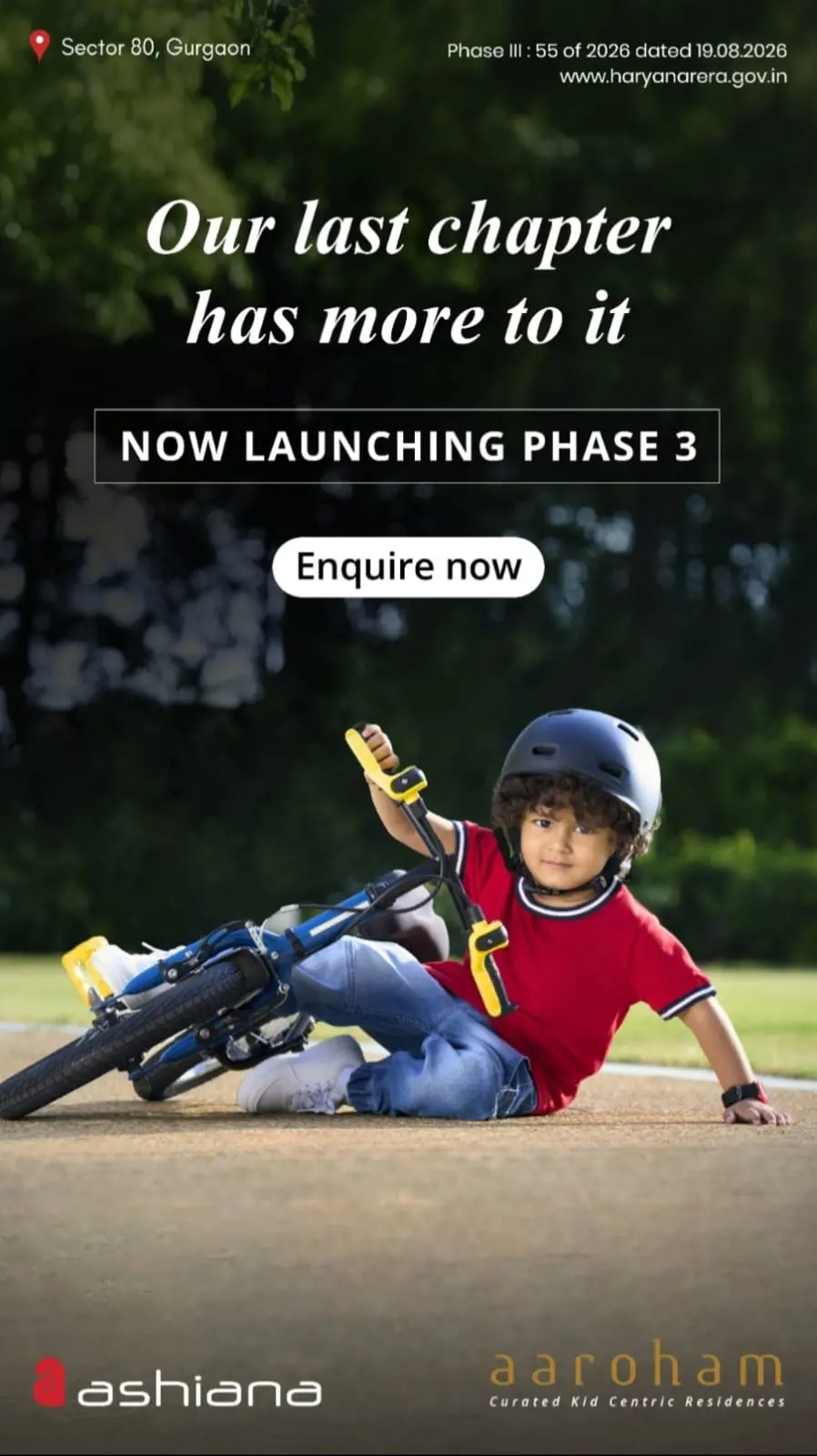 Ashiana Aaroham Phase 3 Launches | Kid-Centric Living, One Last Time
