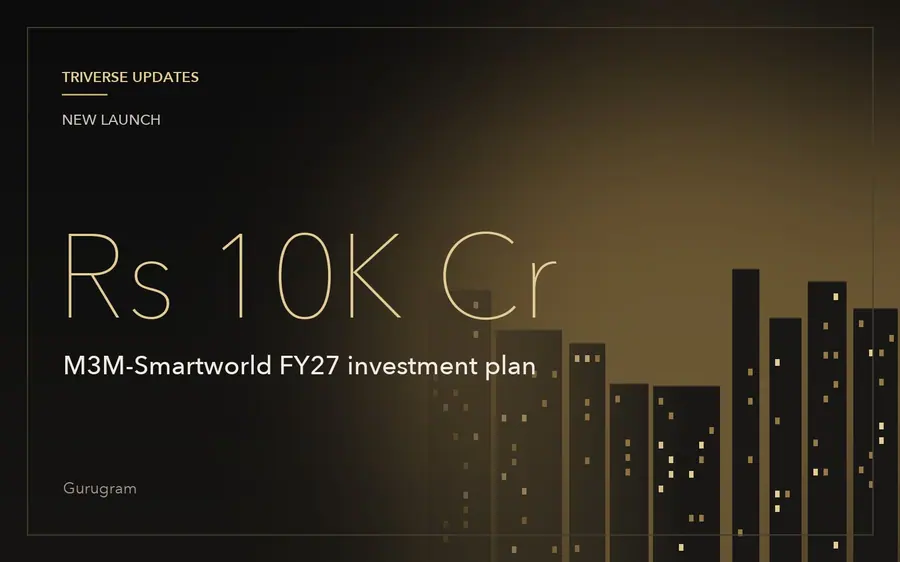 M3M and Smartworld's Bansal family plans Rs 10,000 crore spend in FY27
