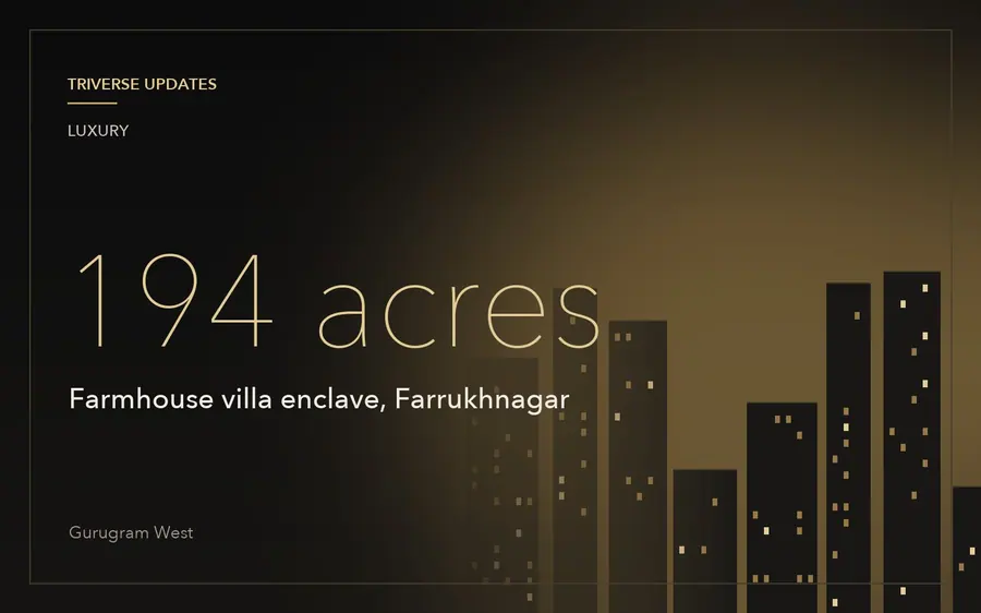Signature Global plans a 194-acre luxury farmhouse villa enclave in Farrukhnagar