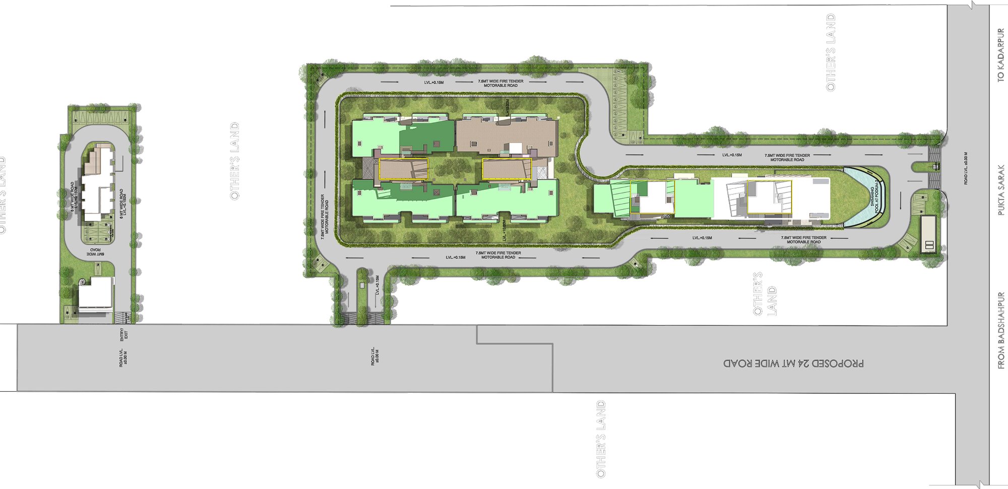 Anant Raj The Estate One master plan
