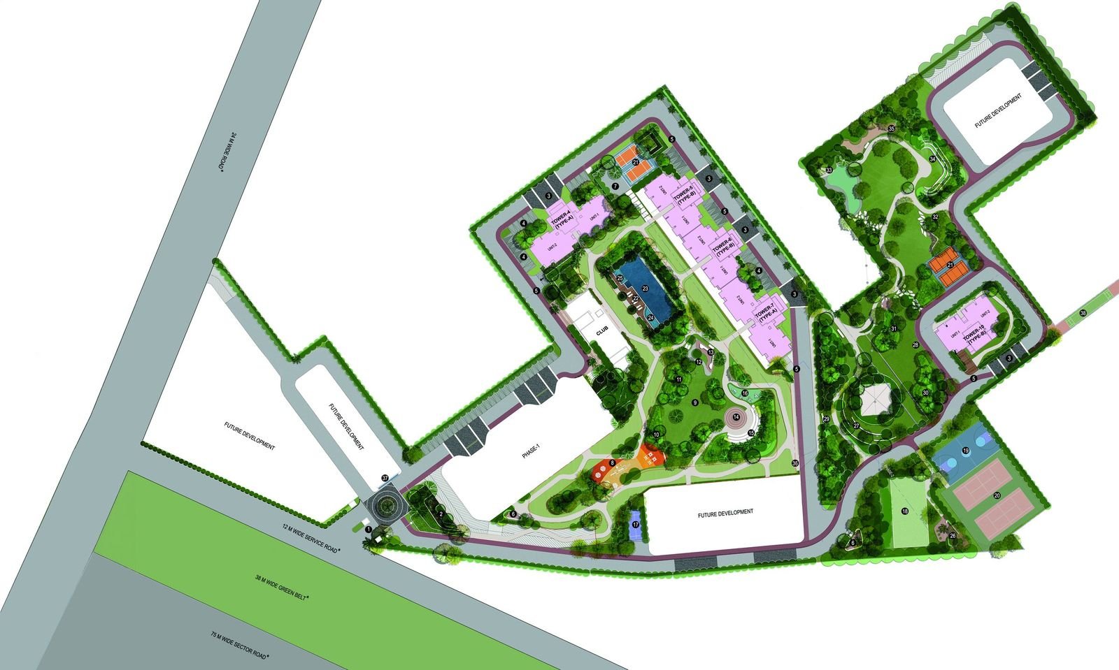 ATS Grandstand master plan