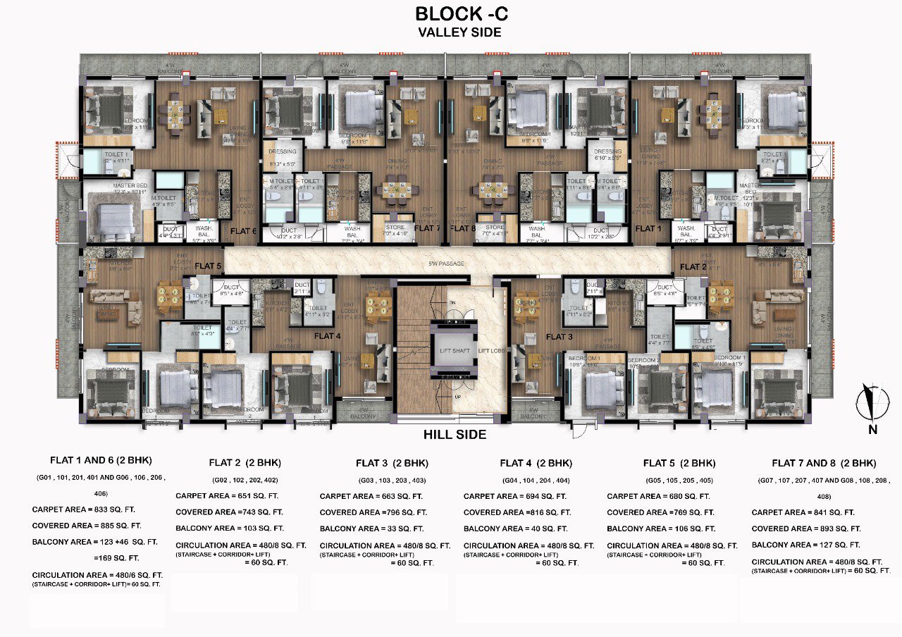 Cliffton Valley Block C floor plan floor plan