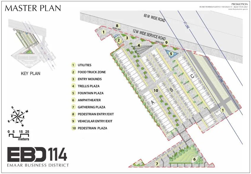 Emaar Business District 114 master plan