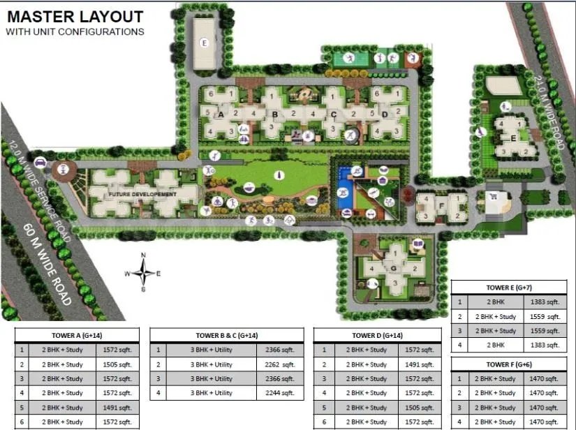 Godrej 101 master plan