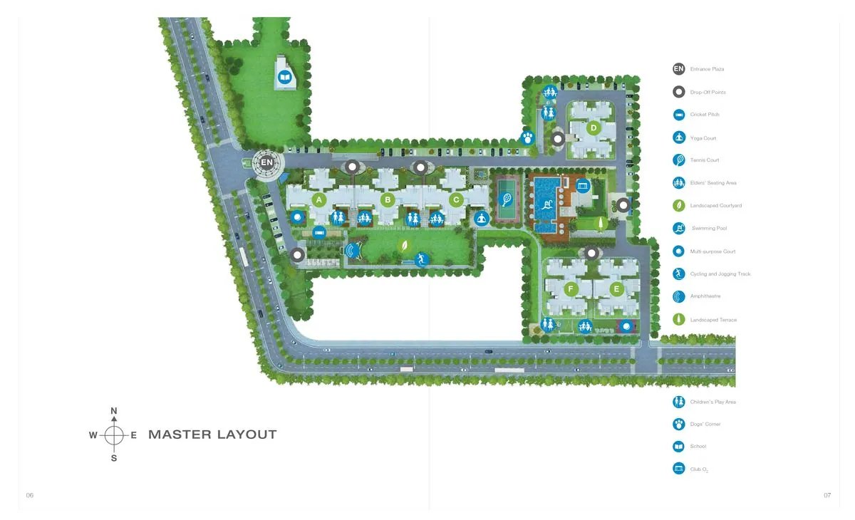 Godrej Aria master plan
