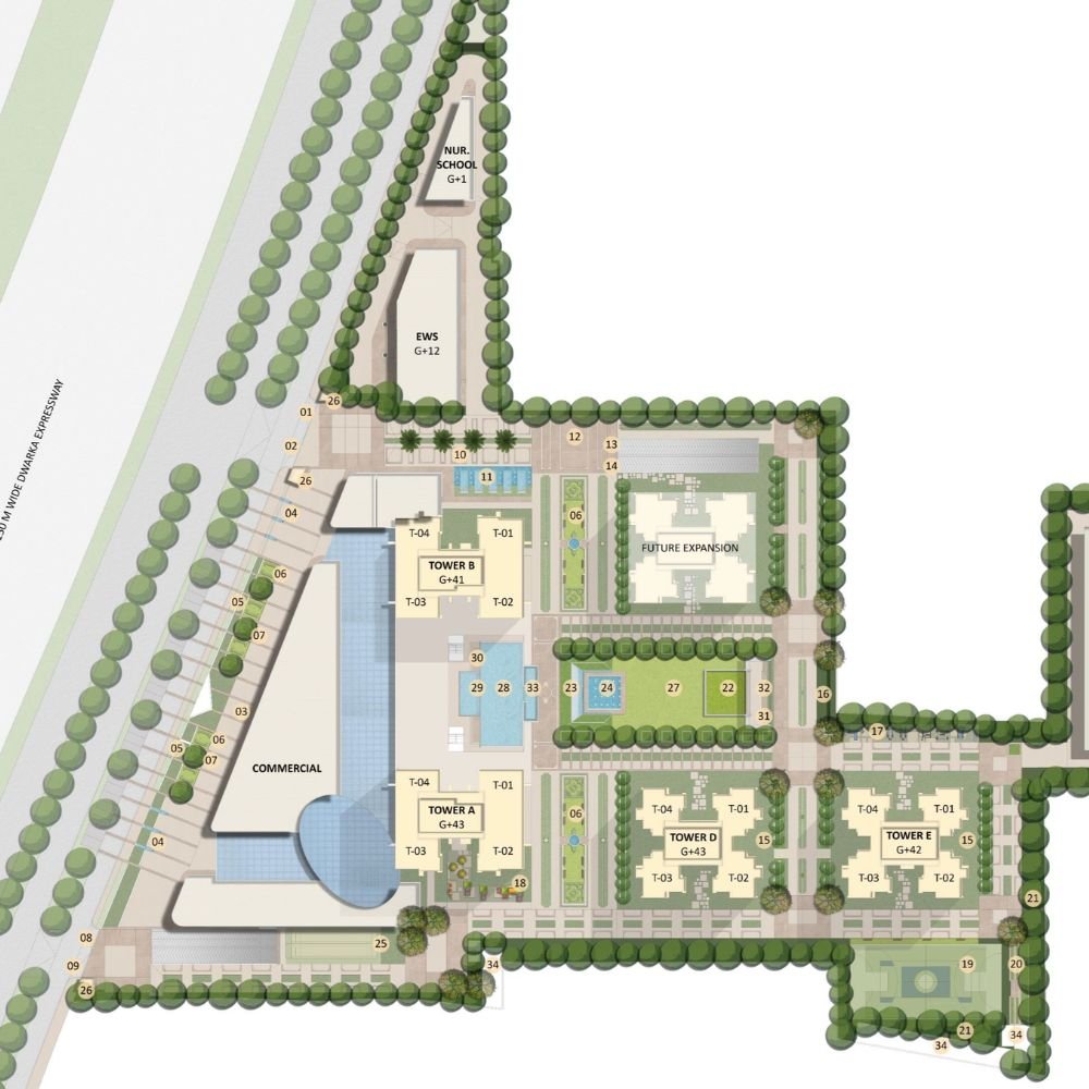 Hero Homes Palatial master plan