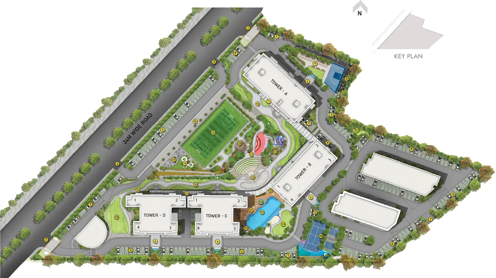Indiabulls Heights master plan