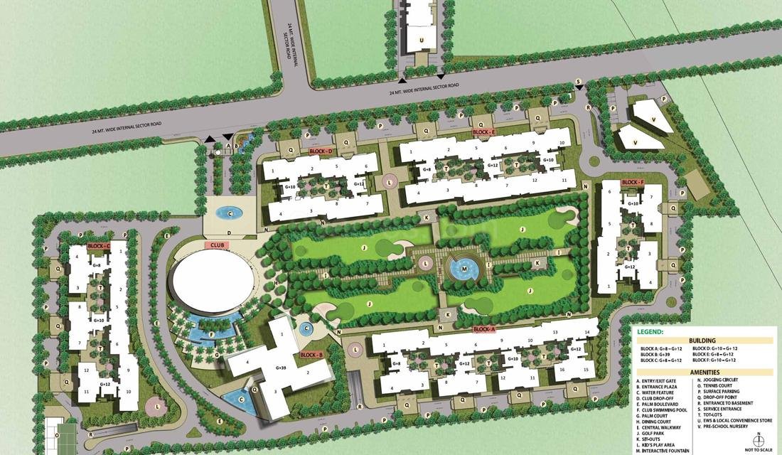 Ireo Skyon master plan