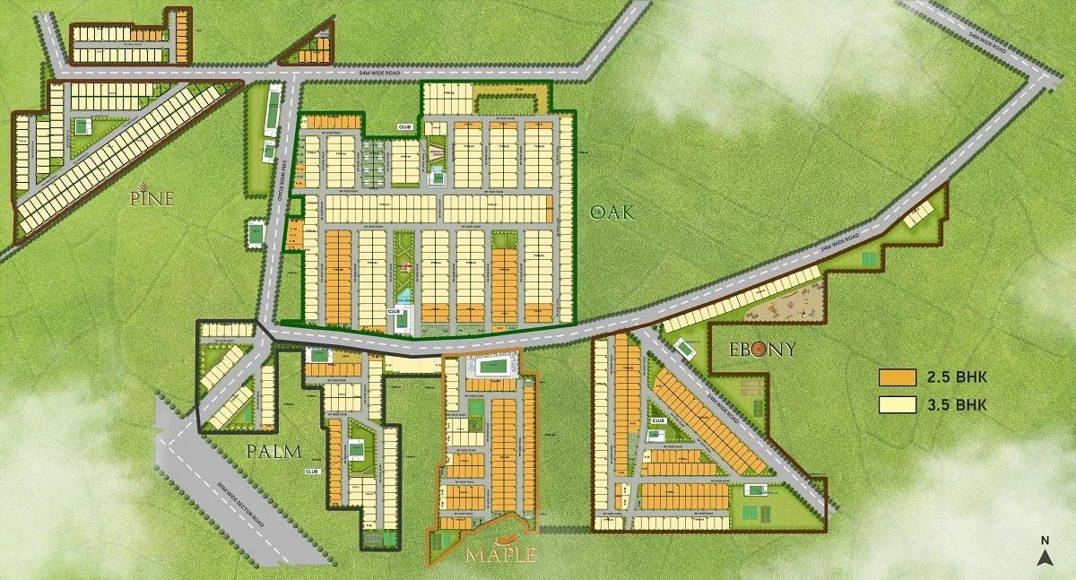 M3M Antalya Hills master plan