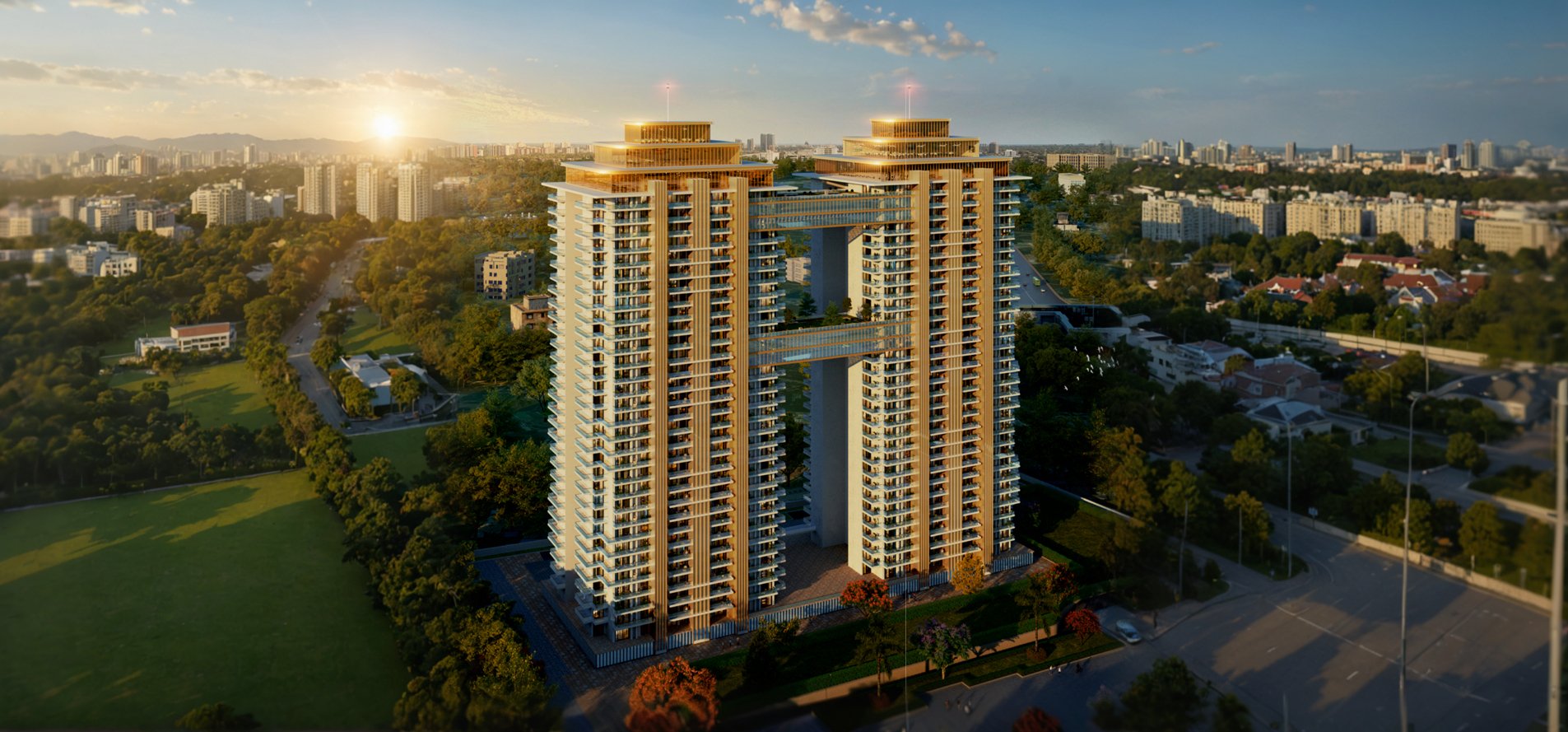 Marbella Twin Towers, Madhya Marg, New Chandigarh