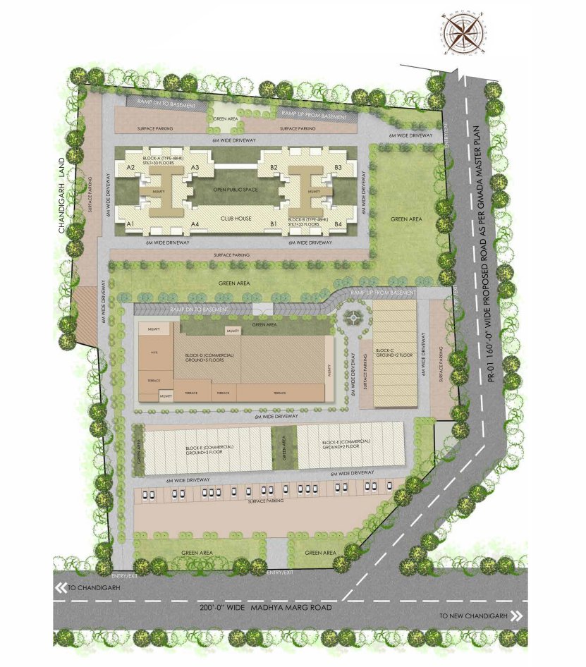 Marbella Twin Towers master plan