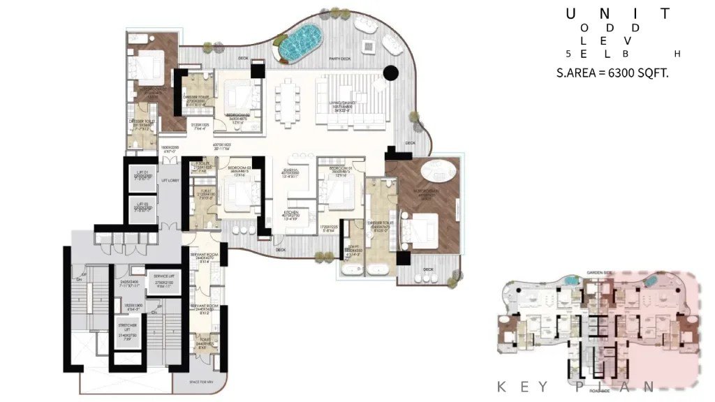 MVN Aero One 5 BHK 270-degree apartment - super floor plan