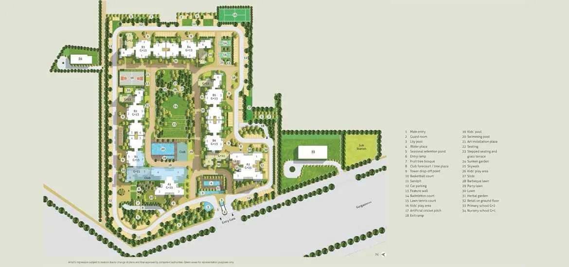 Tata La Vida master plan