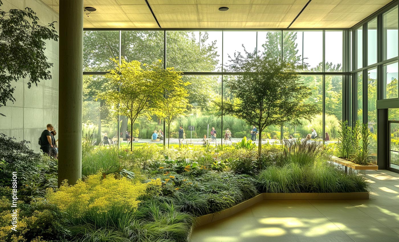 DLF Aureva Tower Lobby Picture Gallery