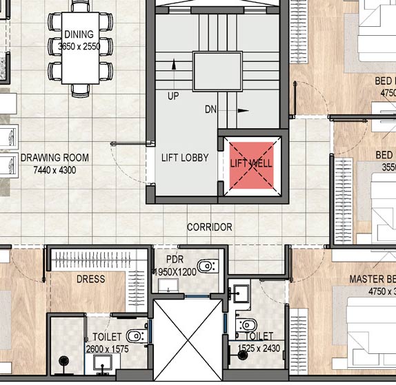 Dlf Floors Phase 1 Floor Plans