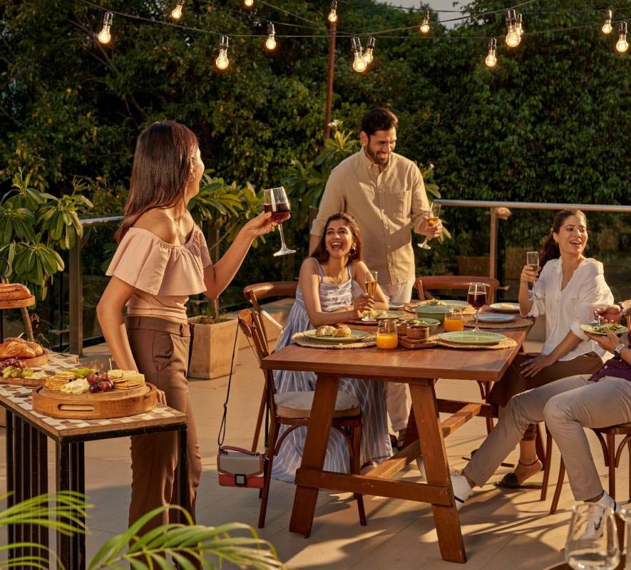 Dlf the grove environment