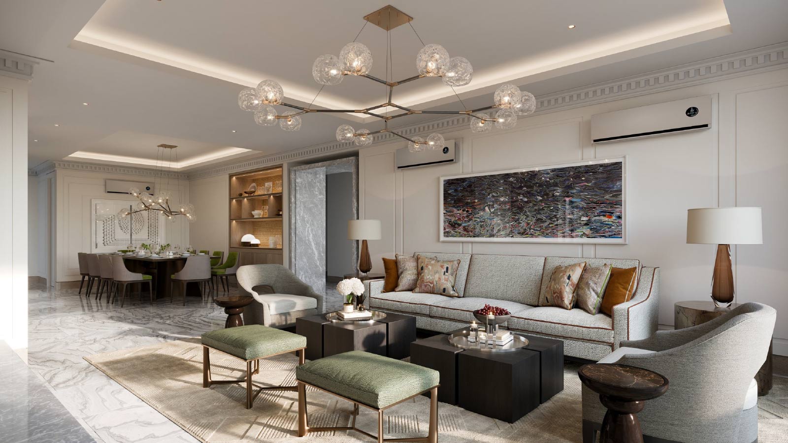 dlf the grove internal finishes