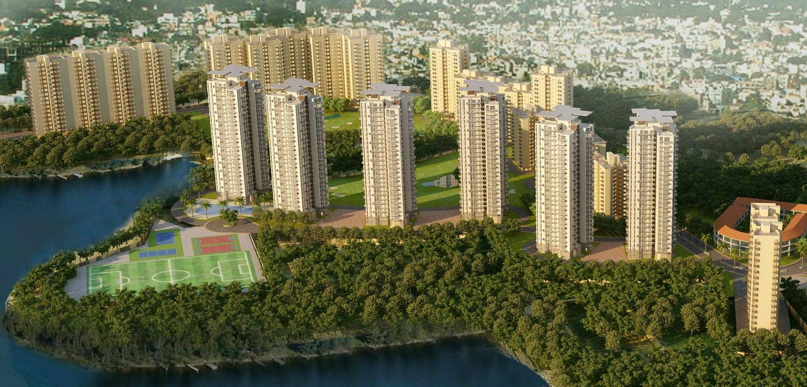 DLF Woodland Heights - Luxury Apartments Bangalore